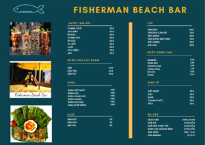 Menu Fisherman Beach Bar