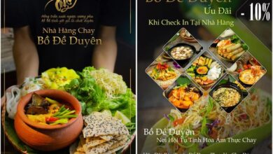 Nhà hàng chay Bồ Đề Duyên - Đồng Hới