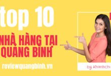 Top 10 nhà hàng Quảng Binh ngon nhất