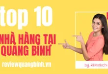 Top 10 nhà hàng Quảng Binh ngon nhất
